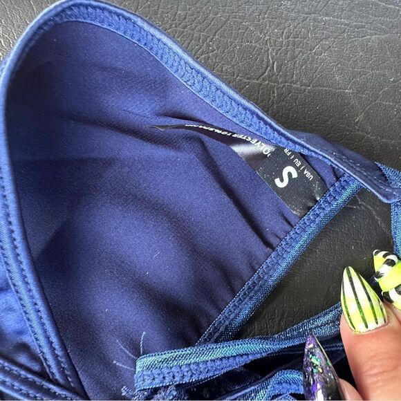 NWT Oh La La Cheri all over lace fitted lace chemise w/padded shelf cup Sz S set - Picture 11 of 12